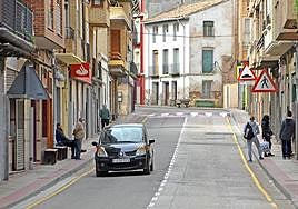 Parte de la travesía de Cervera del Río Alhama LR-284