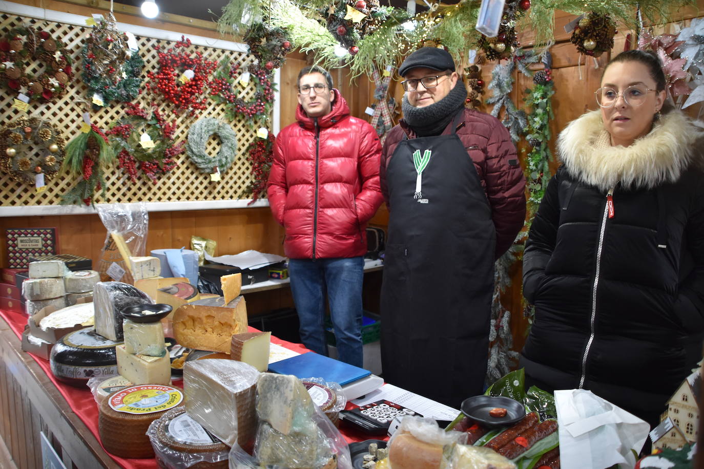 Mercado navideño en Calahorra