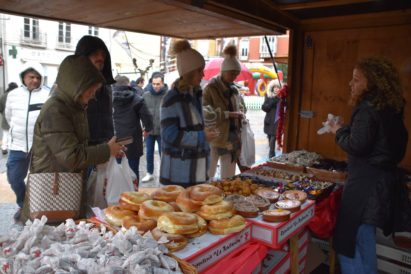 Mercado navideño en Calahorra