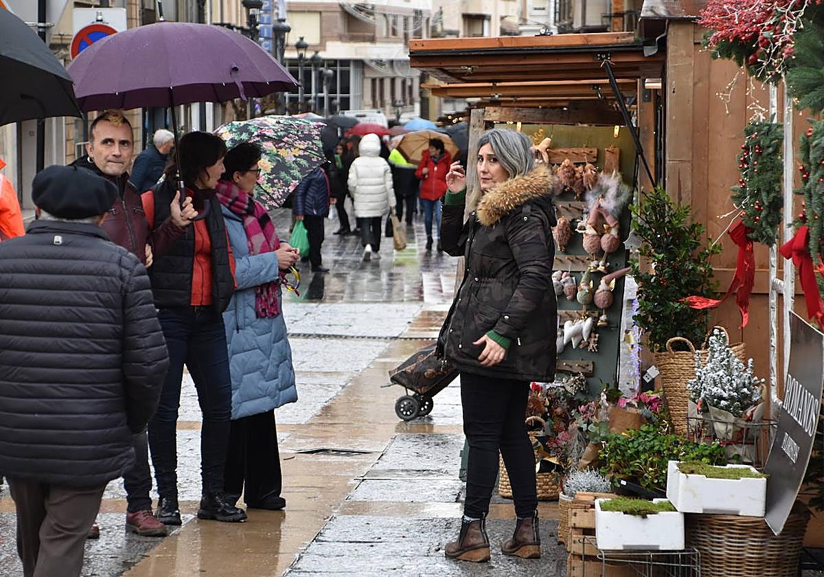 Mercado navideño en Calahorra