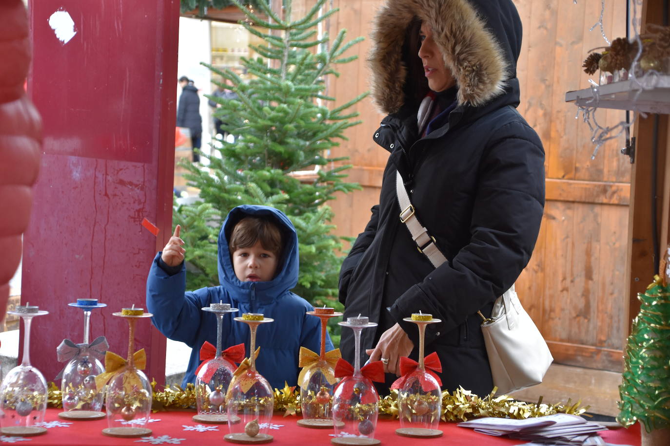 Mercado navideño en Calahorra