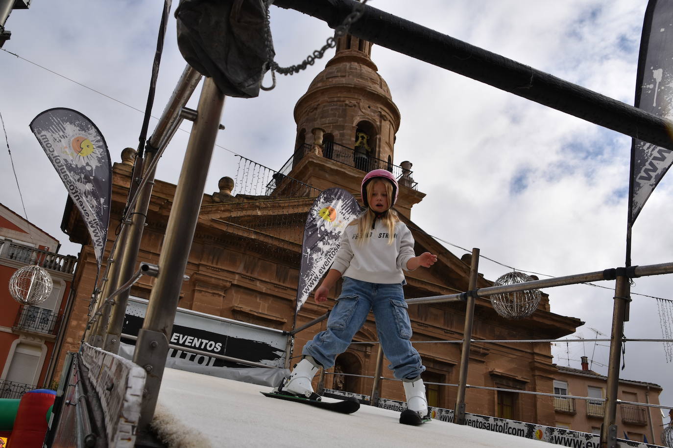 Mercado navideño en Calahorra