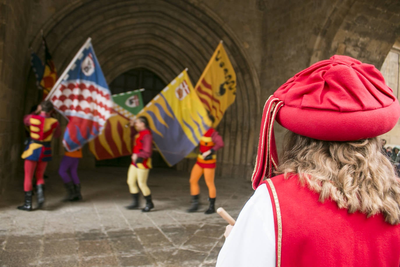 Las ferias de Santo Domingo continúan bajo la lluvia