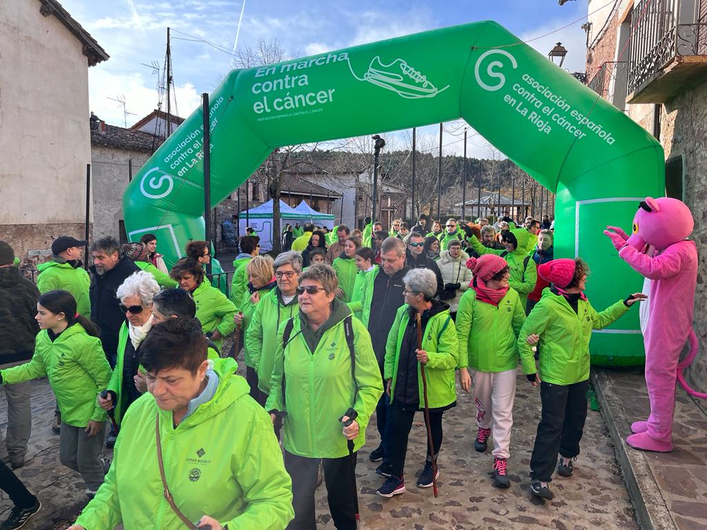 Marcha contra el cáncer en El Rasillo