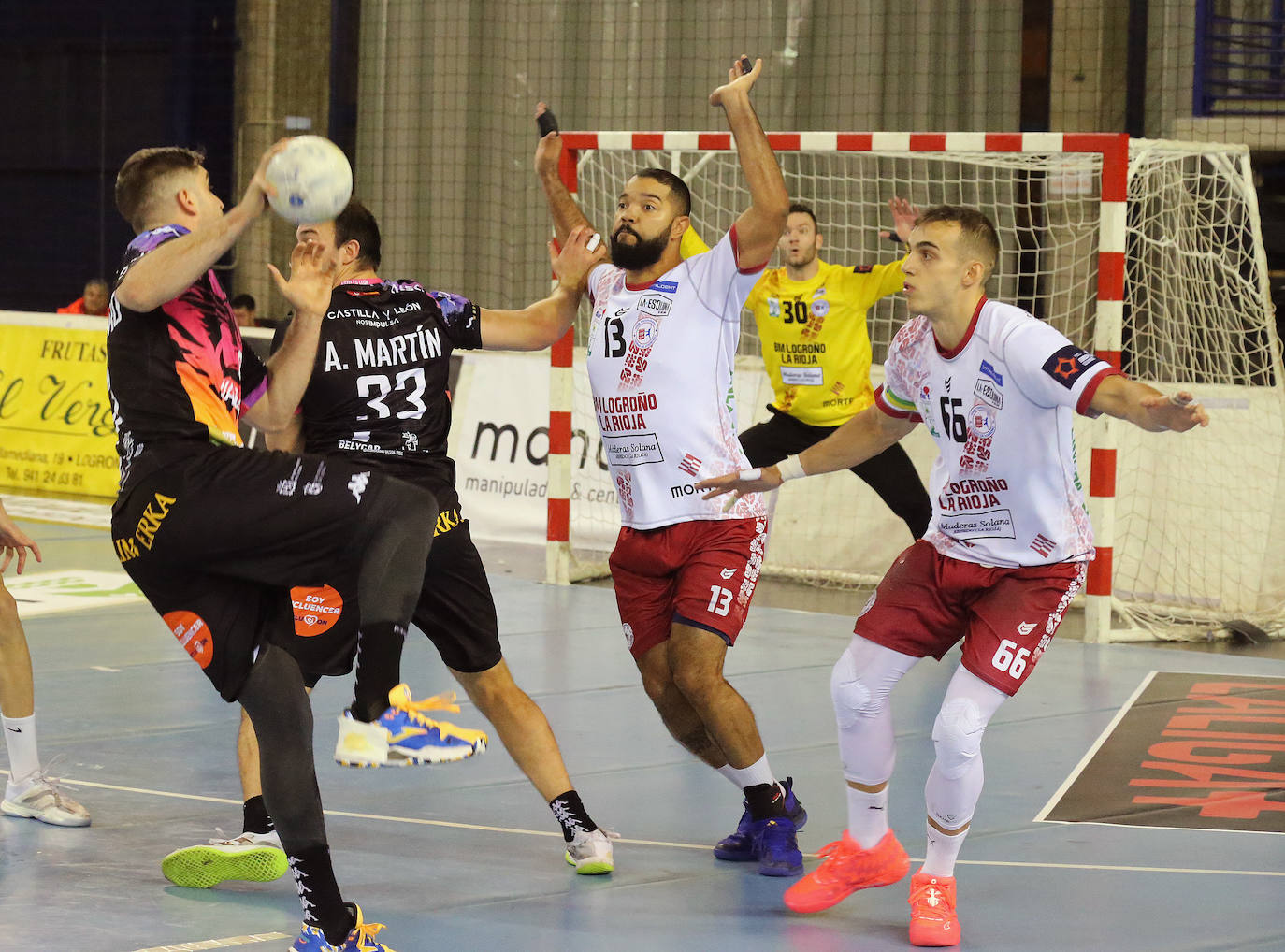 Las imágenes del Ciudad de Logroño-Ademar de León