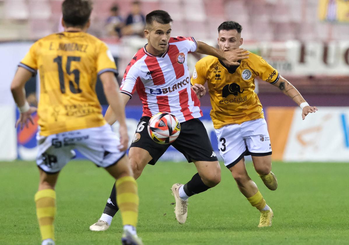 Gexan Elosegi, en un partido de esta temporada.