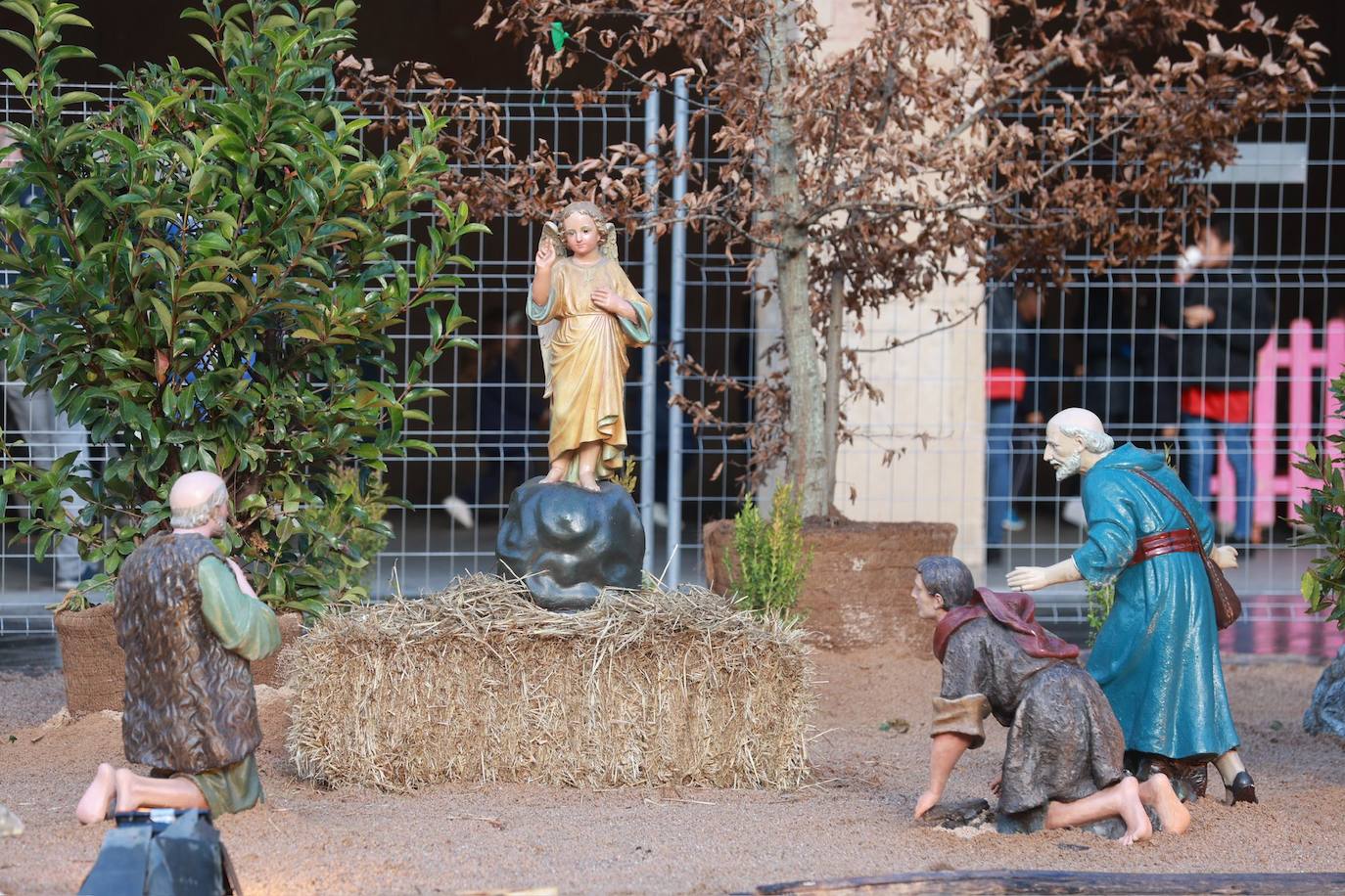 Imágenes del Belén de Logroño