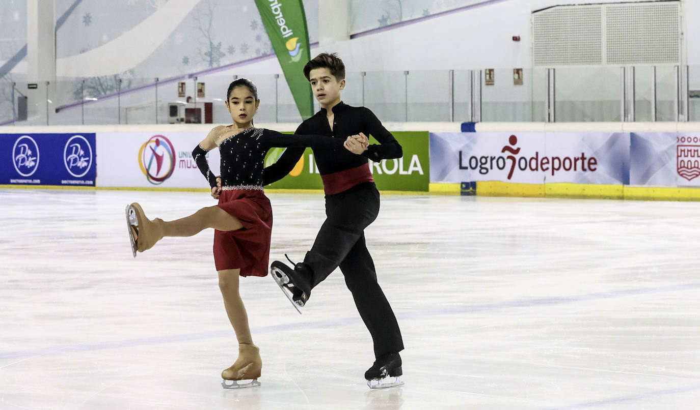 Segunda jornada del Campeonato de España de patinaje sobre hielo