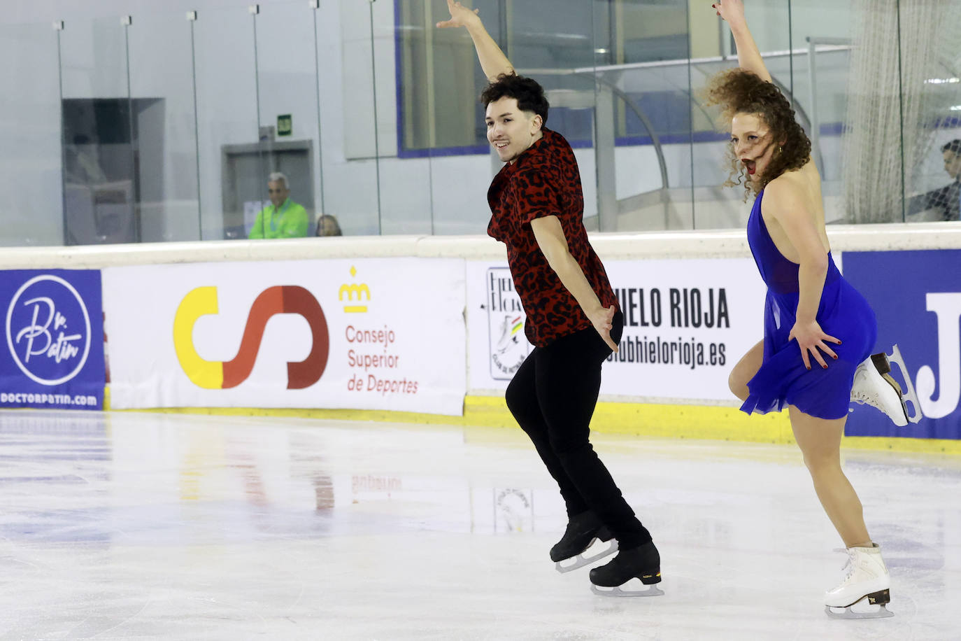 Segunda jornada del Campeonato de España de patinaje sobre hielo