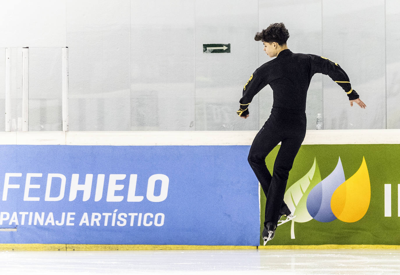 Tercera jornada del Campeonato de España de patinaje sobre hielo