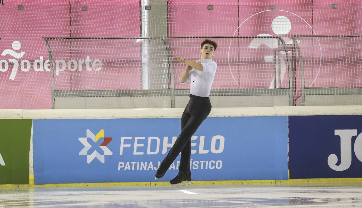 Tercera jornada del Campeonato de España de patinaje sobre hielo