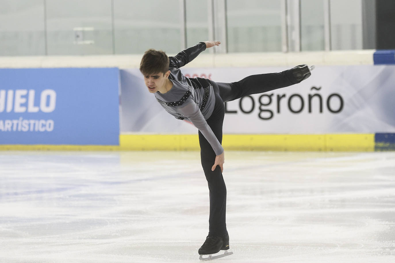 Tercera jornada del Campeonato de España de patinaje sobre hielo