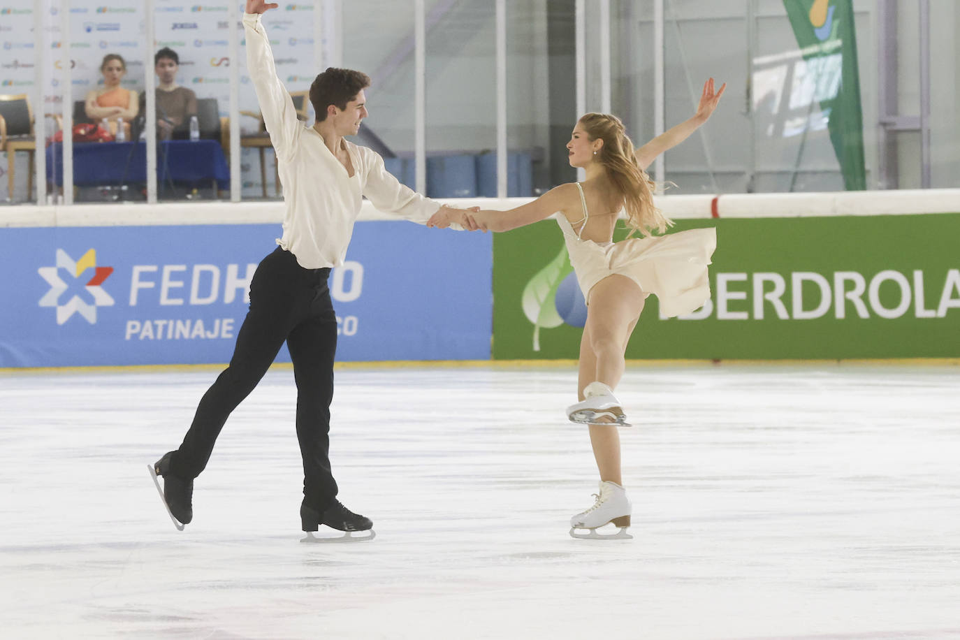 Tercera jornada del Campeonato de España de patinaje sobre hielo