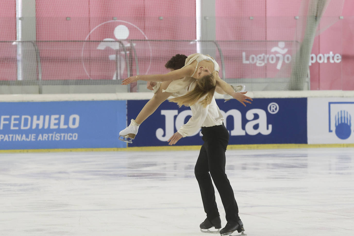 Tercera jornada del Campeonato de España de patinaje sobre hielo