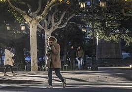 Mucho frío durante toda la mañana en la c