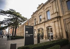 Exterior del Palacio de Justicia en una imagen de archivo.