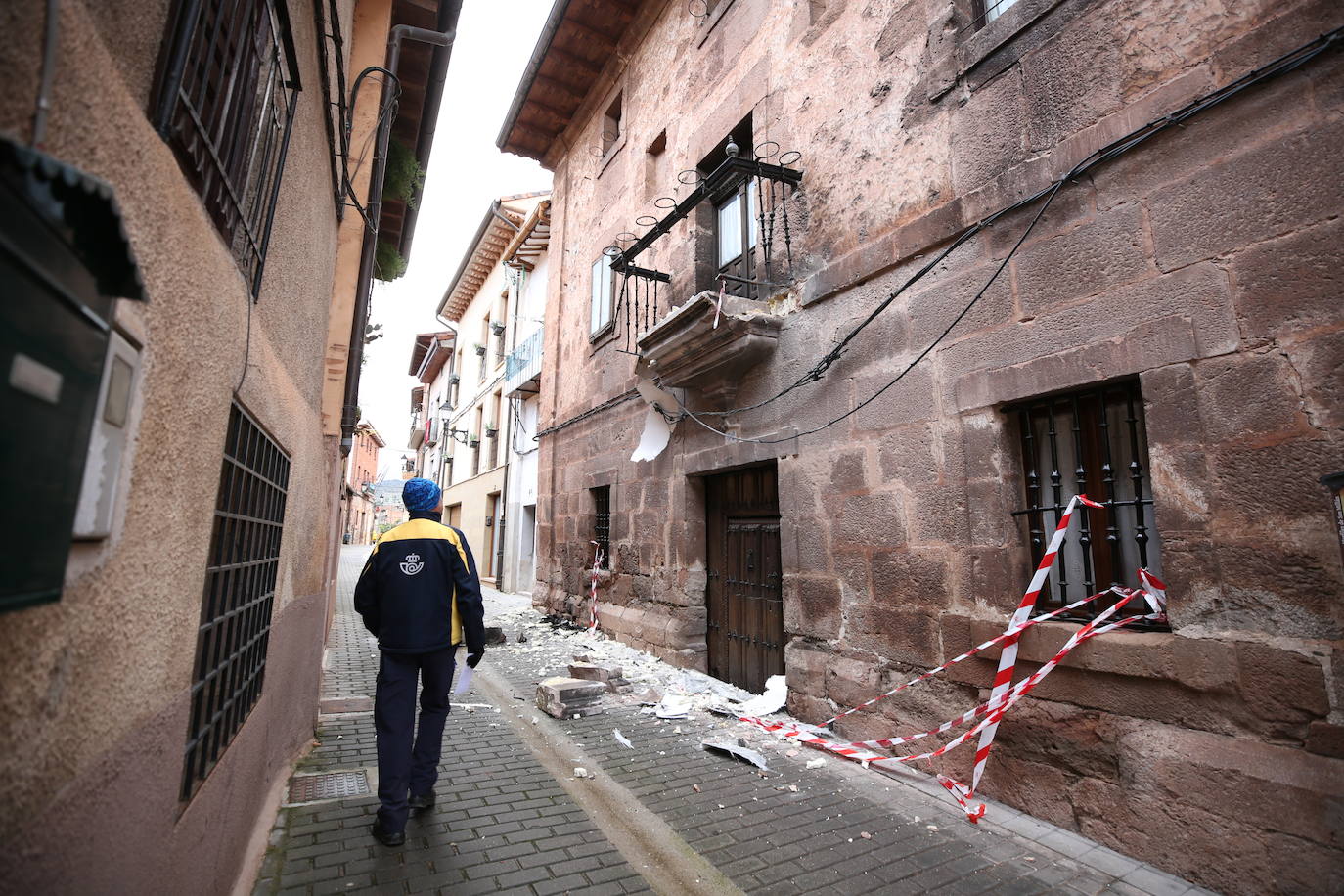 Todas las fotos: lo que el camión dejó a su paso