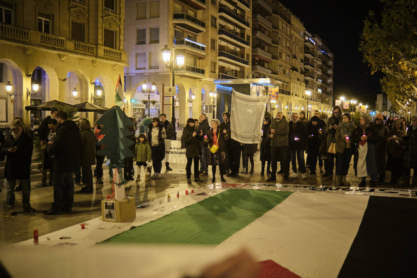 Manifestación contra la guerra en Gaza