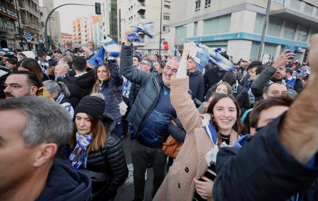 Fotos: El recorrido de los donostiarras del Espolón a República Argentina