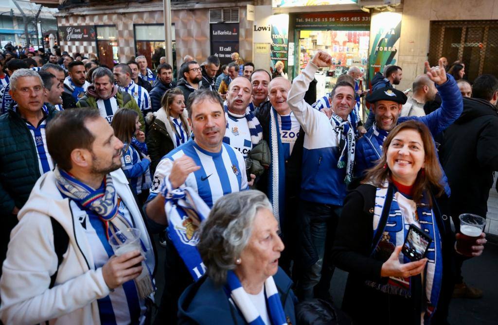 Fotos: El recorrido de los donostiarras del Espolón a República Argentina