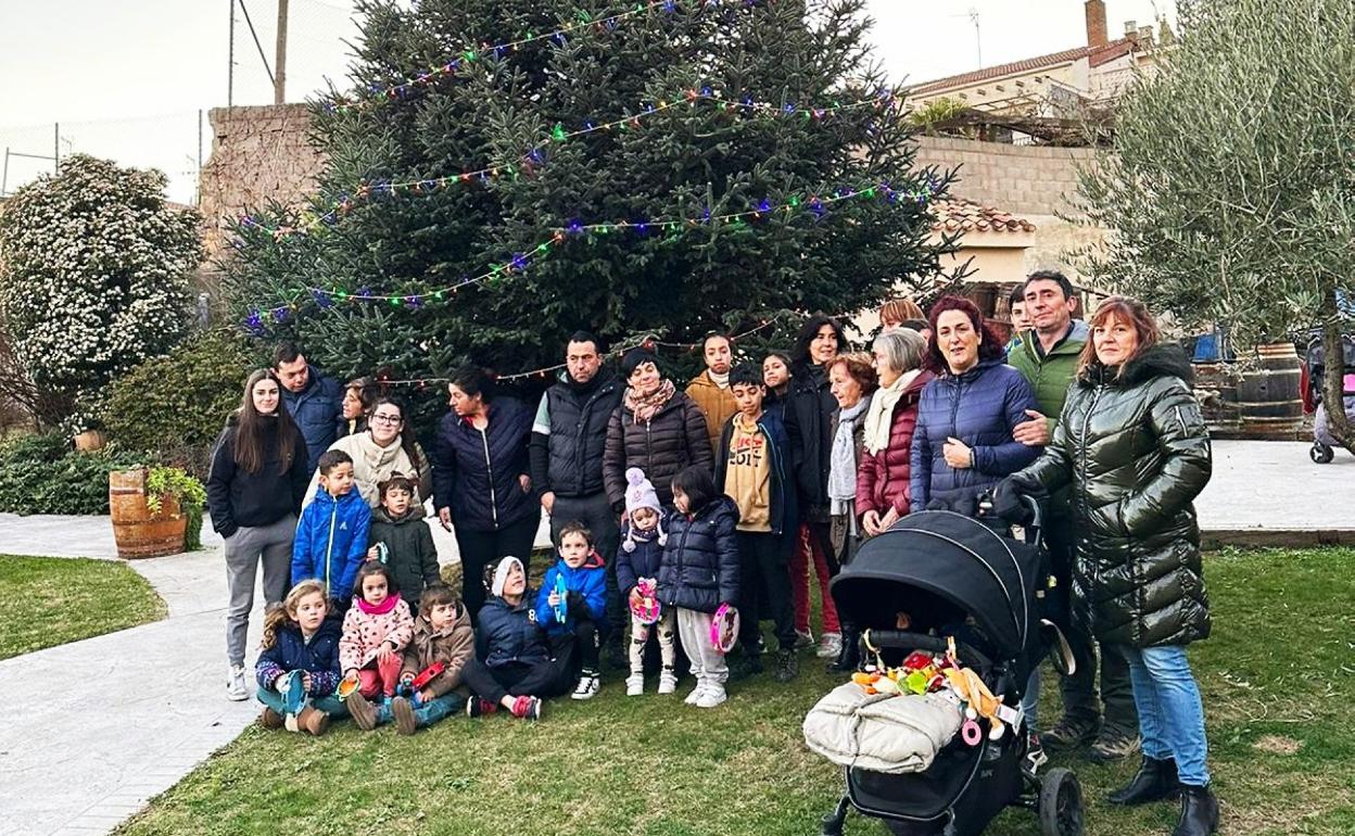 Los vecinos de Briones visitan sus belenes