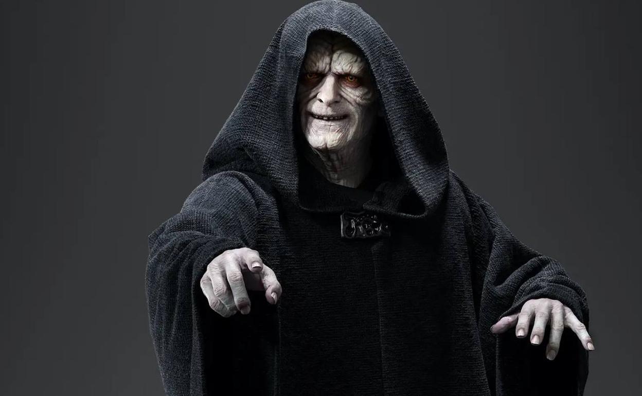 Palpatine, convertido en lord Sidious o el Emperador de la saga Star Wars.