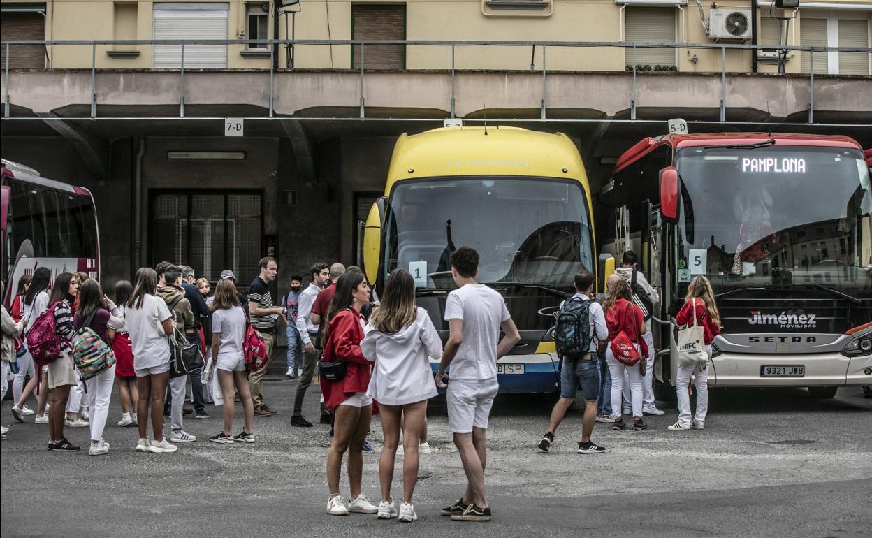 El regreso de los sanfermines al calendario festivo en 2022 movilizó a miles de riojanos. 