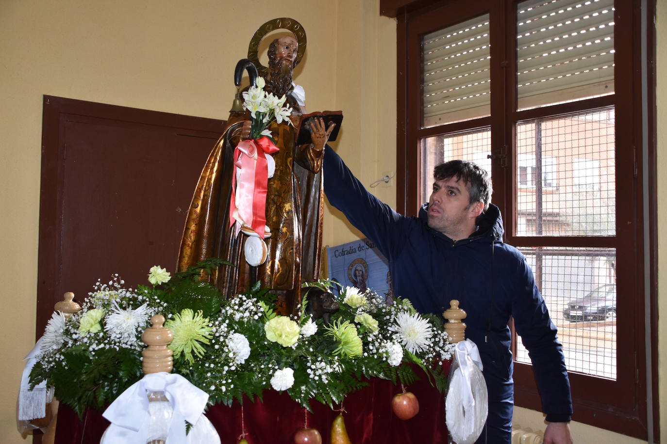 Procesión y bendición de San Antón en Rincón de Soto.