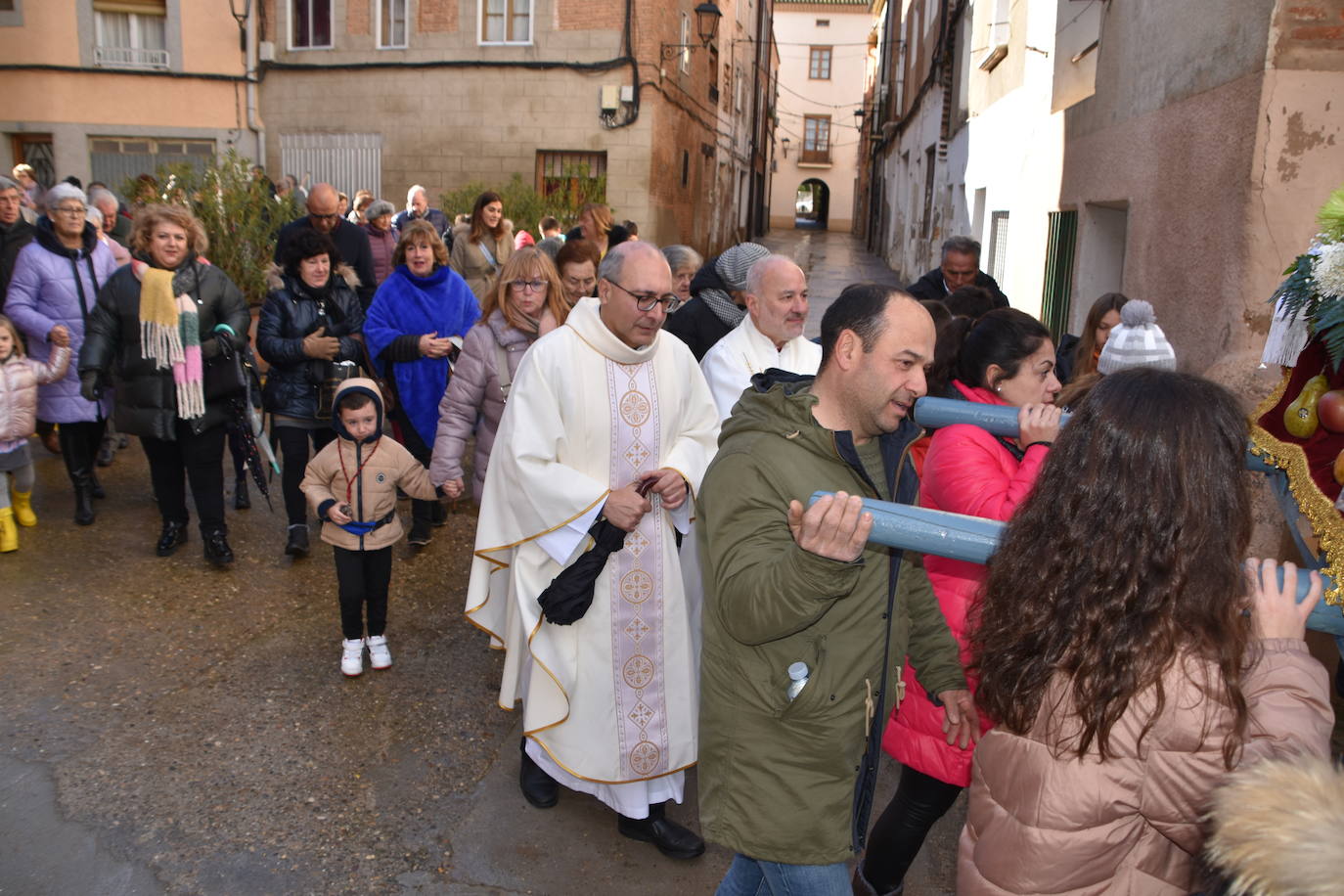 Procesión y bendición de San Antón en Rincón de Soto.