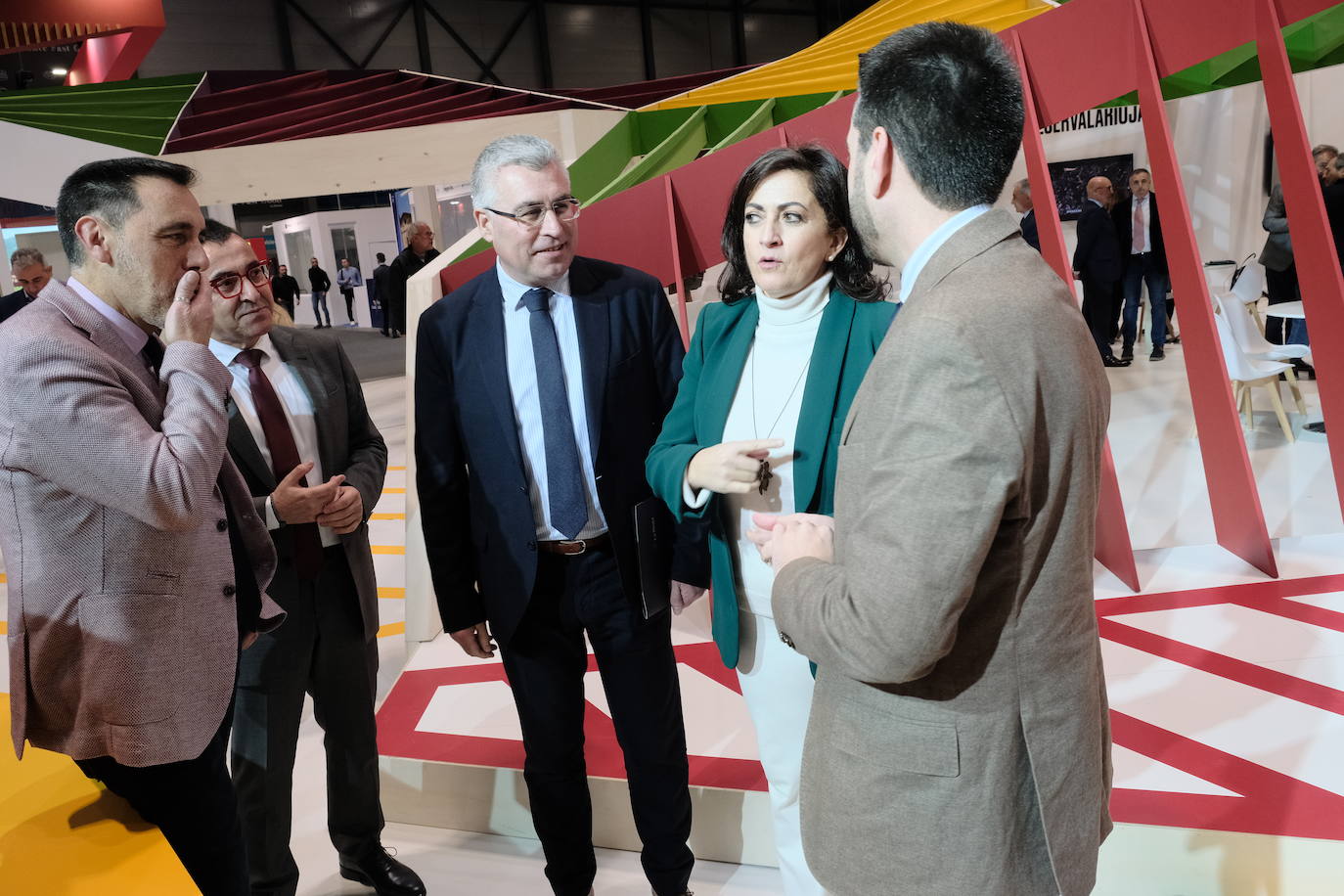 Fotos: Presentación del stand de La Rioja en Fitur