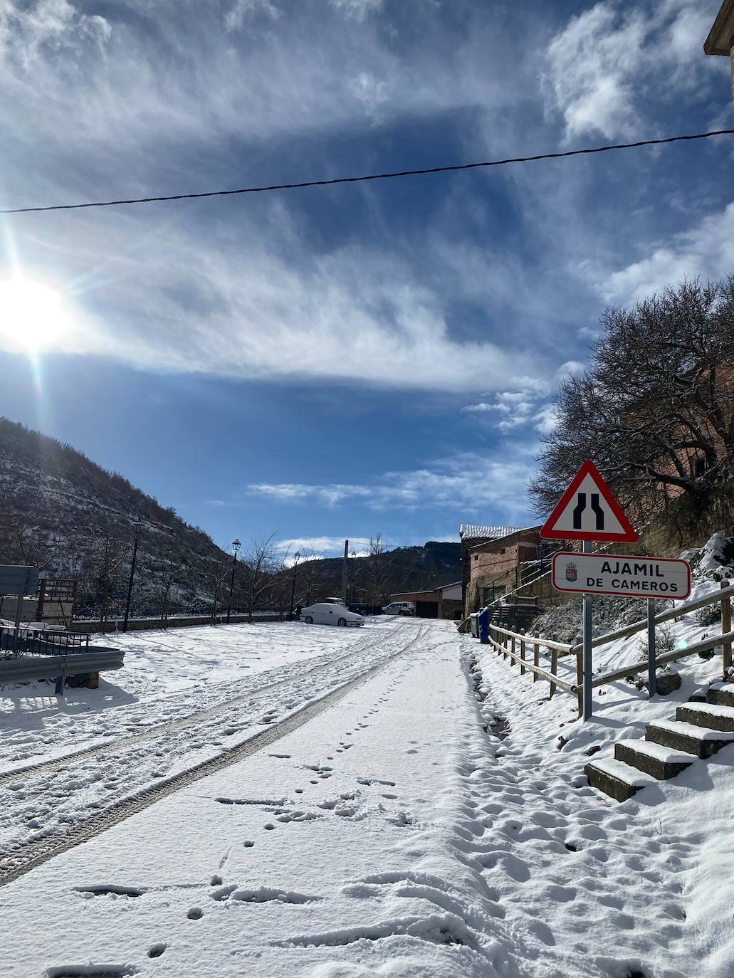 Fotos: La nieve y el hielo llegan a La Rioja