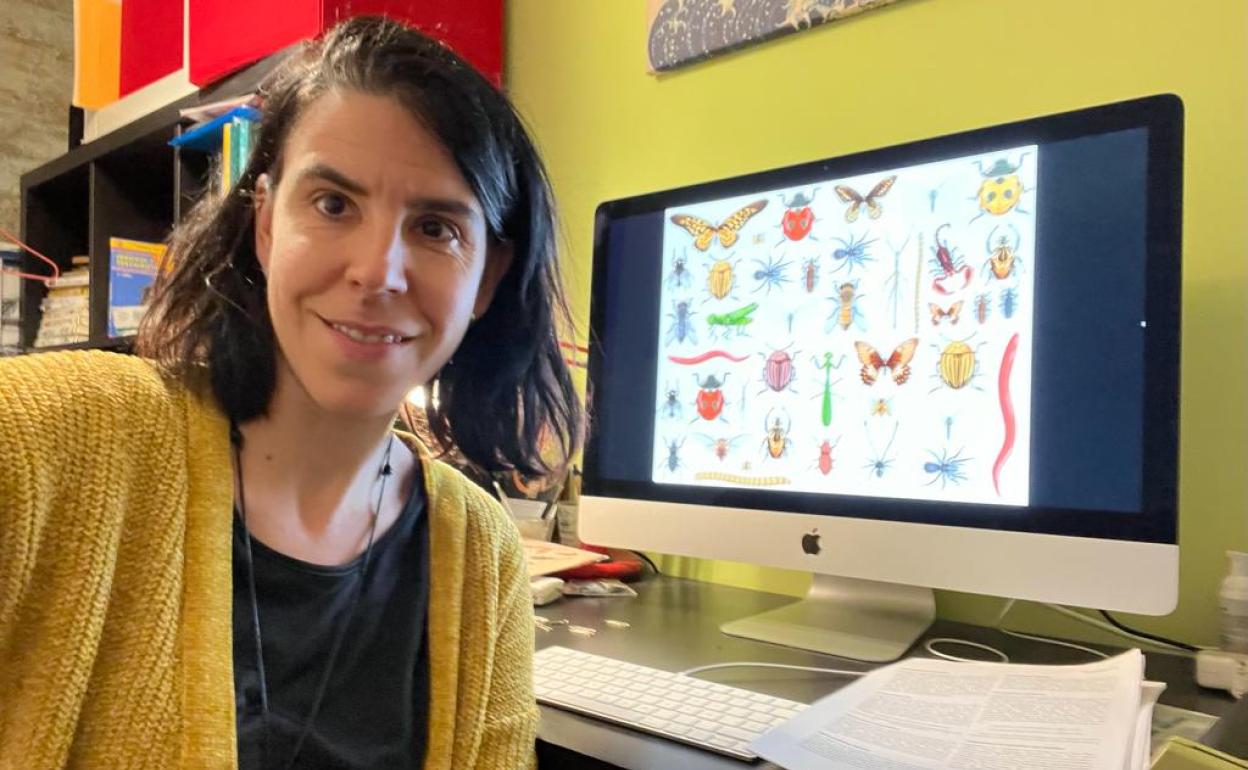 Marta Ros, investigadora de la UOC y coautora del estudio sobre consumo de insectos. 