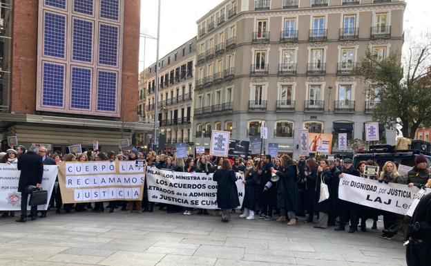 La huelga de letrados de Justicia arranca con un respaldo mayoritario en La Rioja