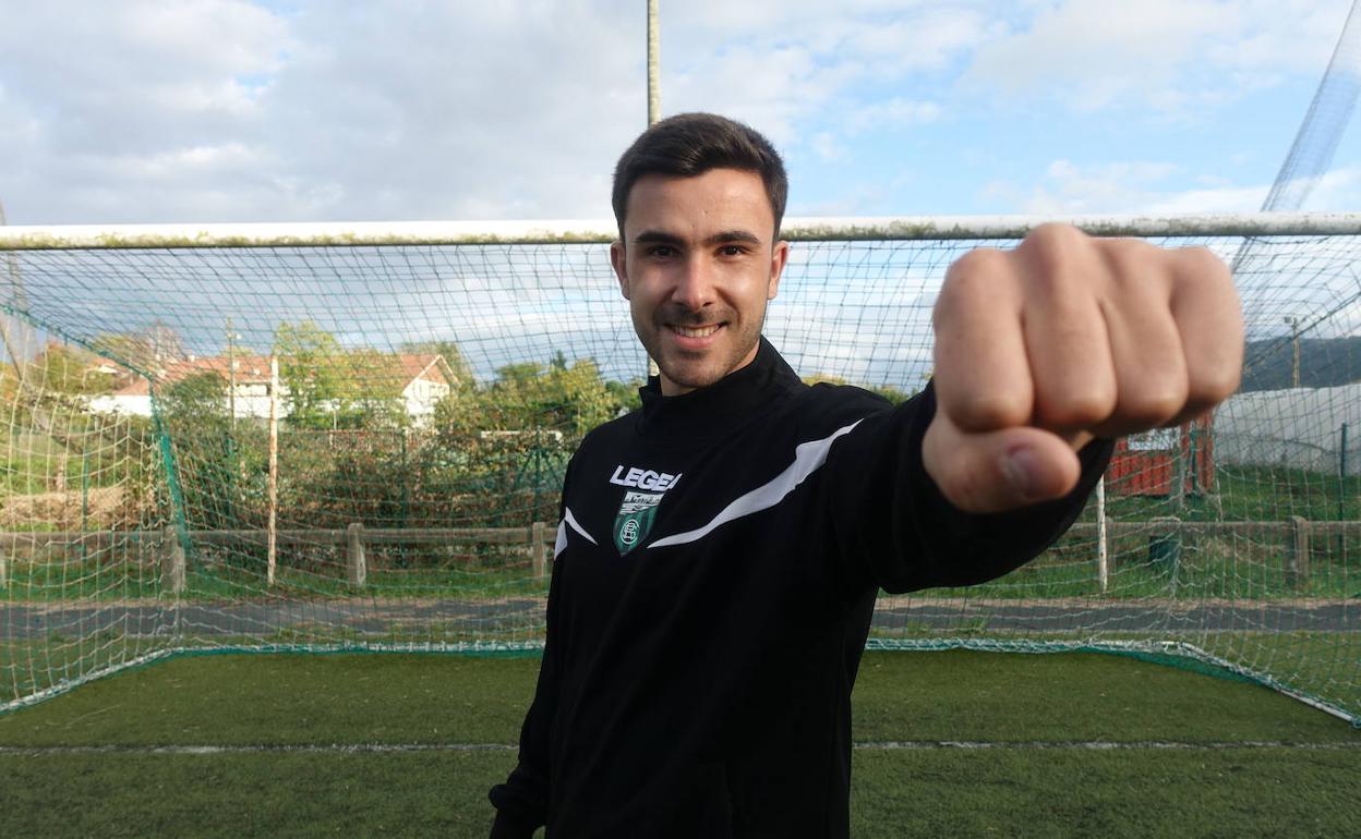 Aritz Pascual, nuevo delantero del Calahorra.