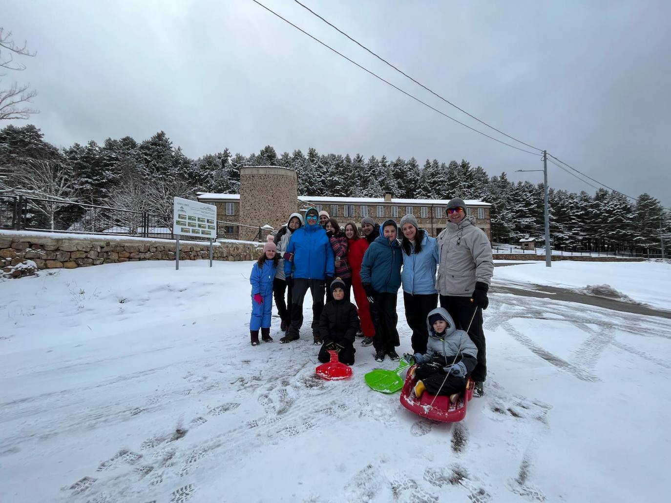 Fotos: Nieve en Ortigosa y El Rasillo