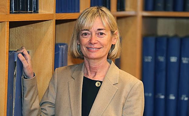 La nueva directora, Teresa Cobo de la Hera. 