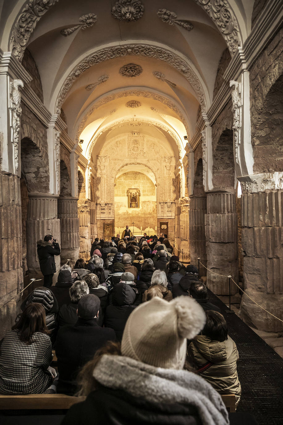 Fotos: Más voces y más lengua en la Basílica de Santa María de Arcos, en Tricio