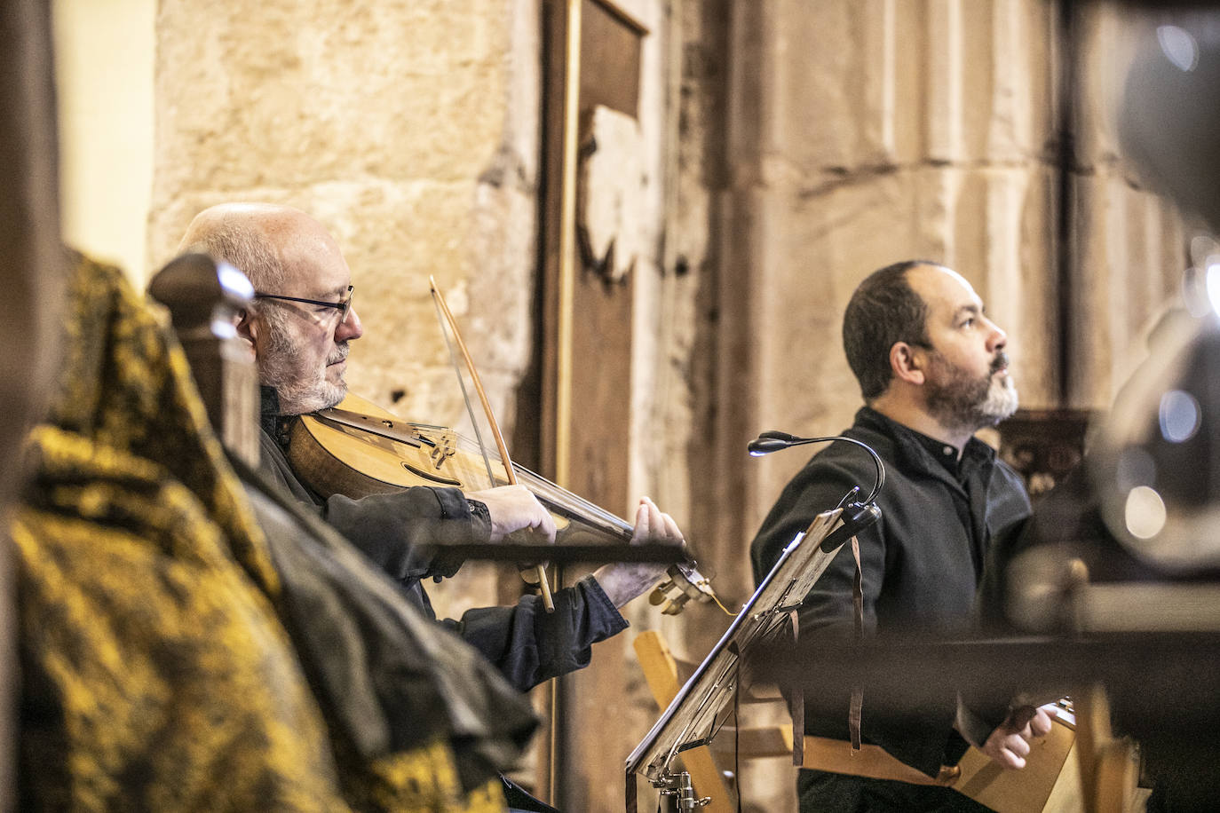 Fotos: Más voces y más lengua en la Basílica de Santa María de Arcos, en Tricio