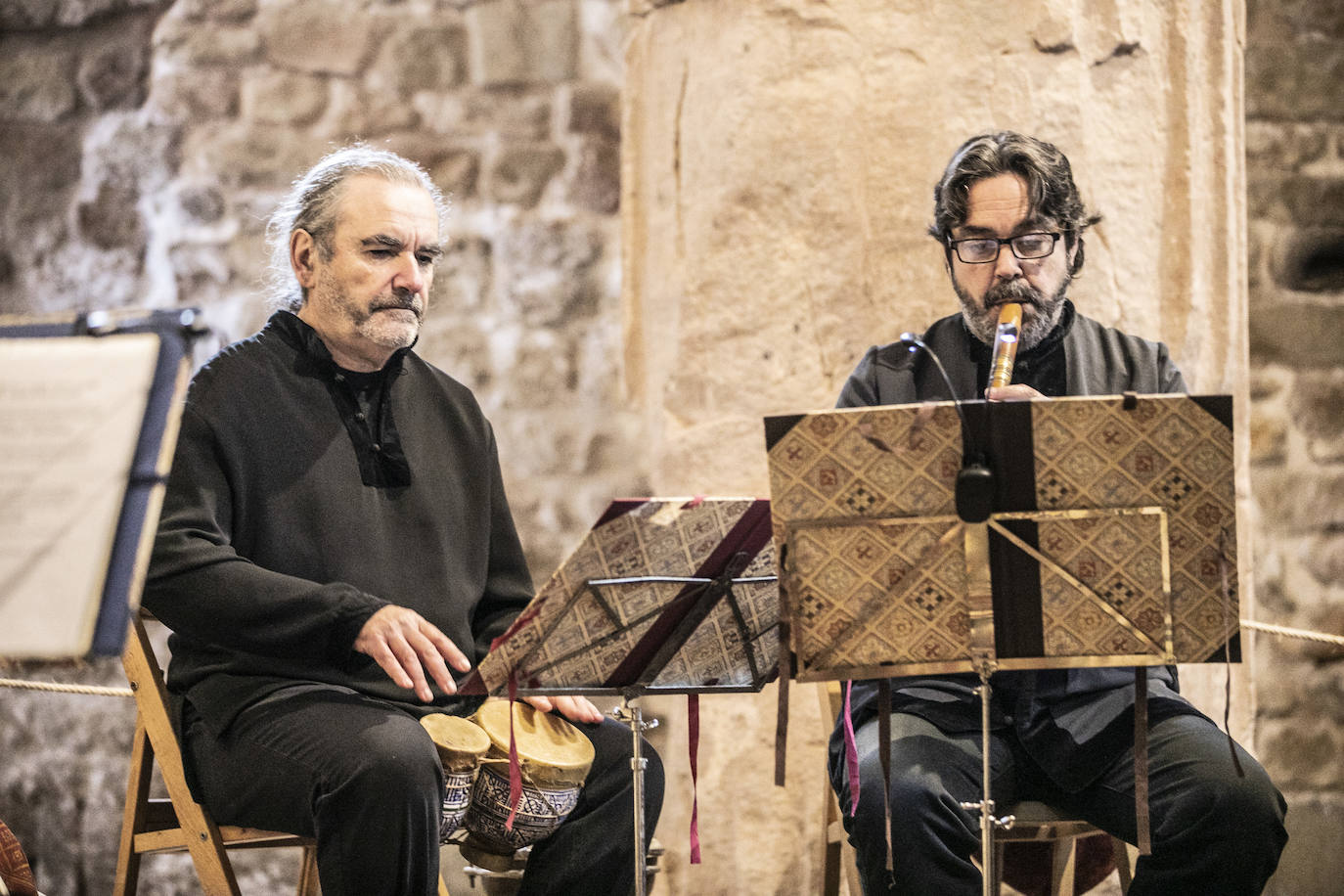 Fotos: Más voces y más lengua en la Basílica de Santa María de Arcos, en Tricio