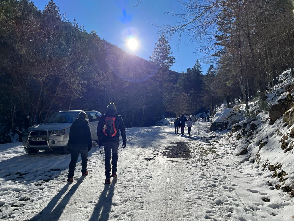 Fotos: Las bellas estampas que dejan el hielo y la nieve en Puente Ra