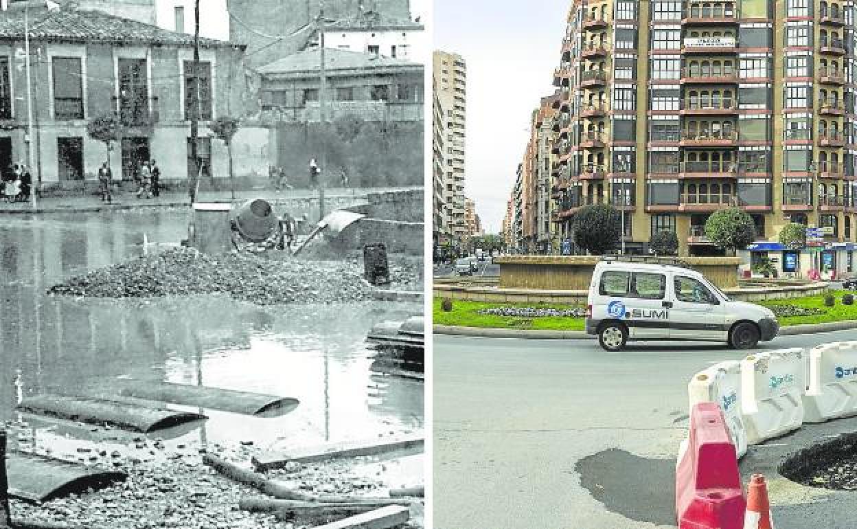 De fuente inundada a turborrotonda