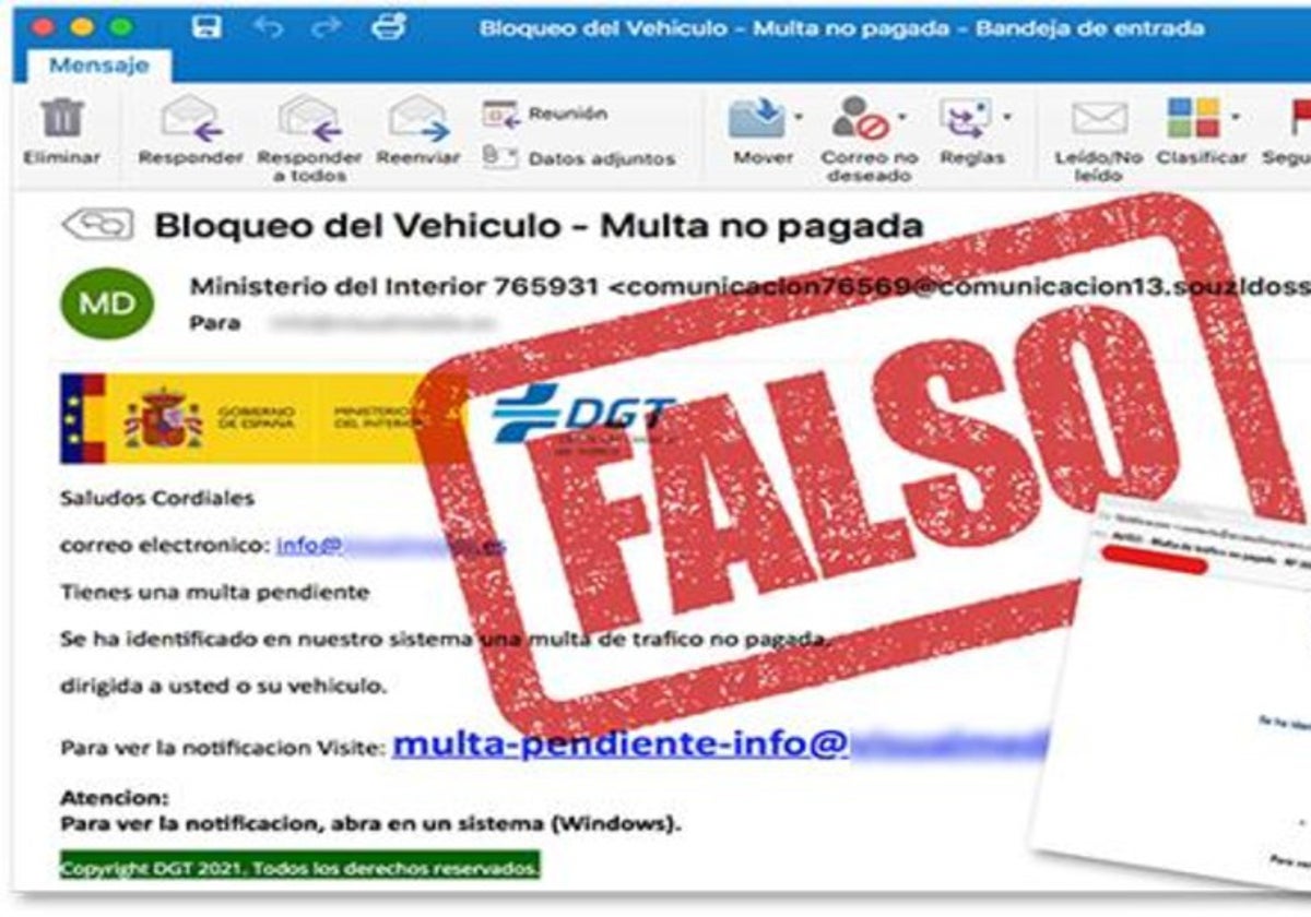 Fraudes por correo electrónico