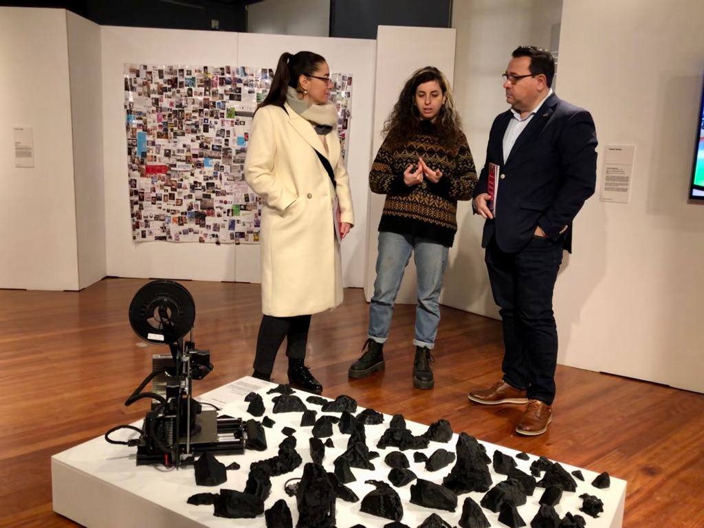 Una imagen de la presentación de la muestra en Calahorra. 