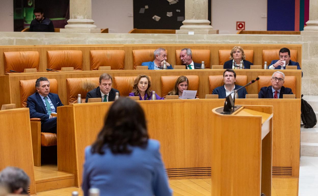 Imagen del pleno de octubre en el que se aprobó la reforma. 