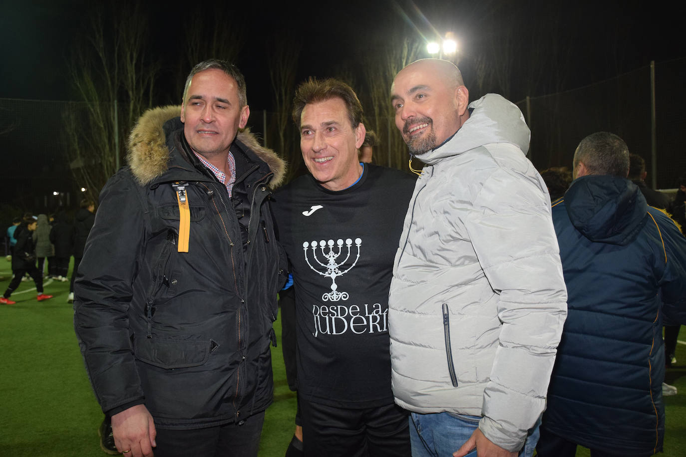 Fotos: El partido benéfico entre veteranos del Real Madrid y el Logroñés en Villamediana