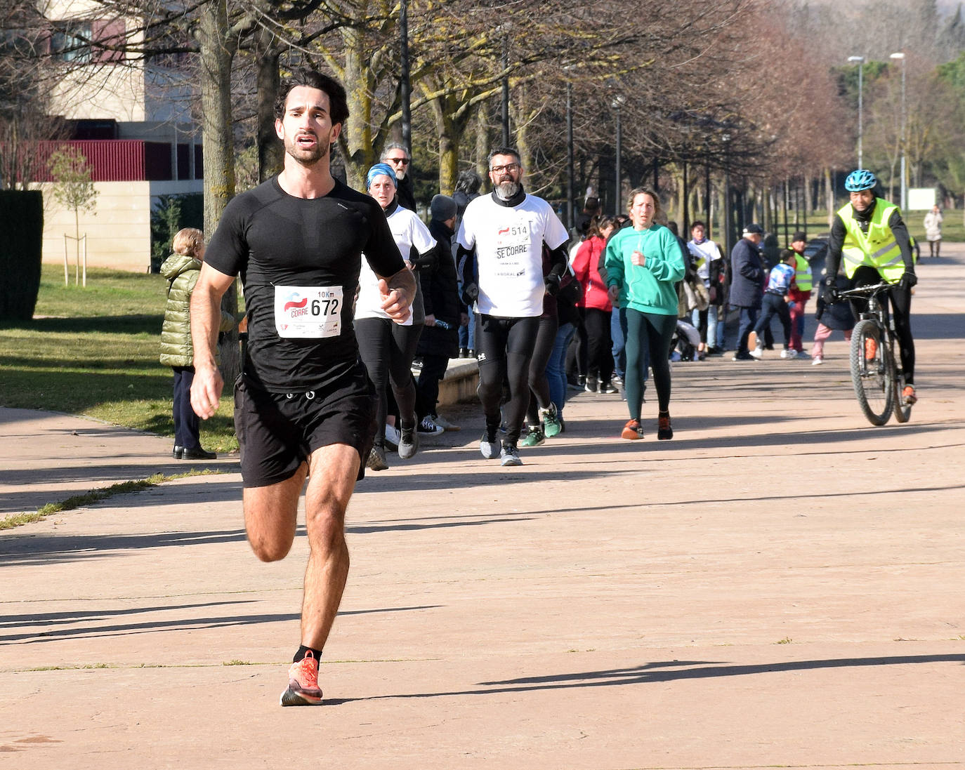 Fotos: Quinientas personas participan en &#039;En Logroño se corre&#039;