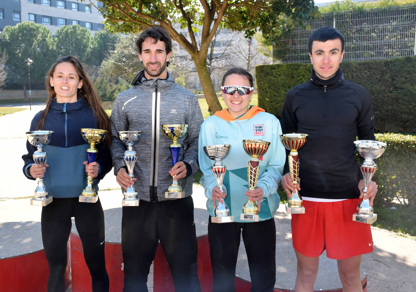 Fotos: Quinientas personas participan en &#039;En Logroño se corre&#039;