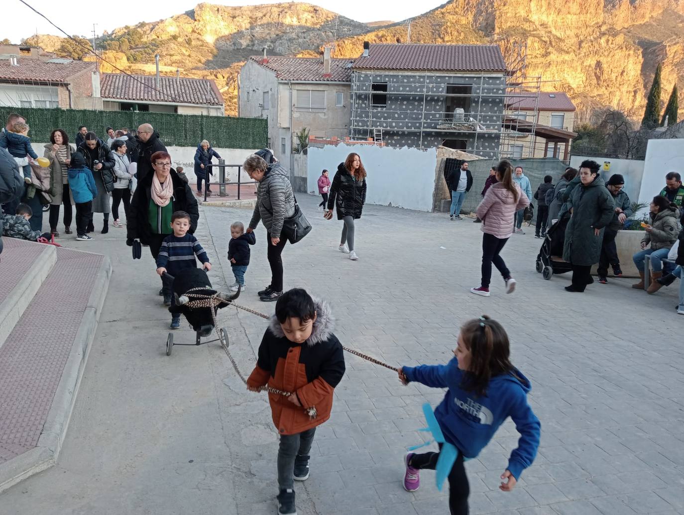 Encierro infantil de los niños de Cervera.