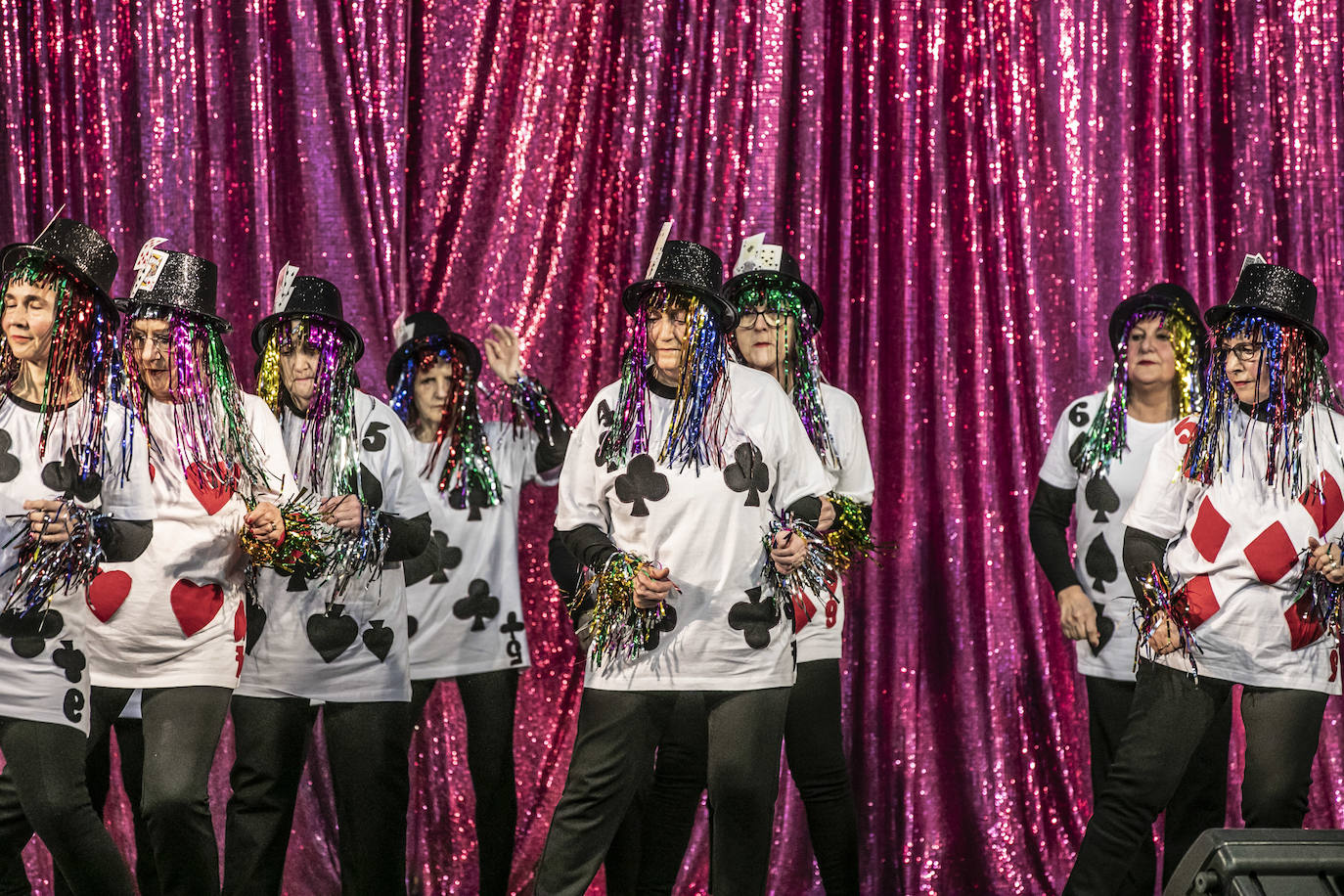 Fotos: Los mayores calientan el Carnaval