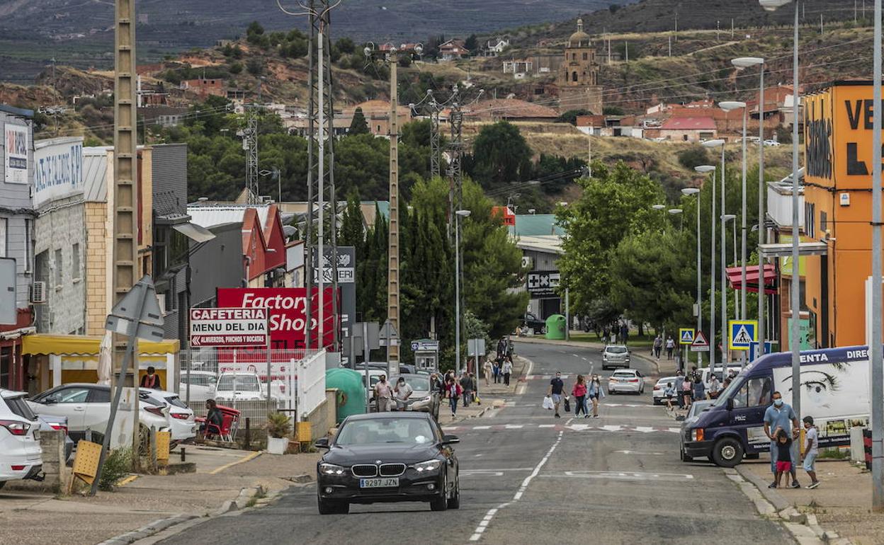 Polígono El Raposal, en Arnedo. 